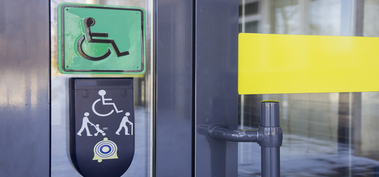 automatic handicap door opener in Calipatria