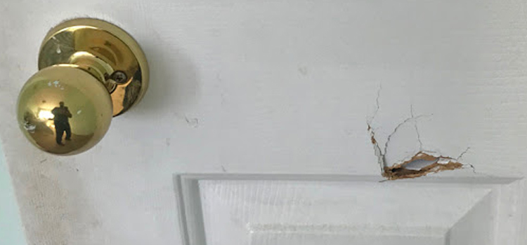 interior door hole repair Calipatria
